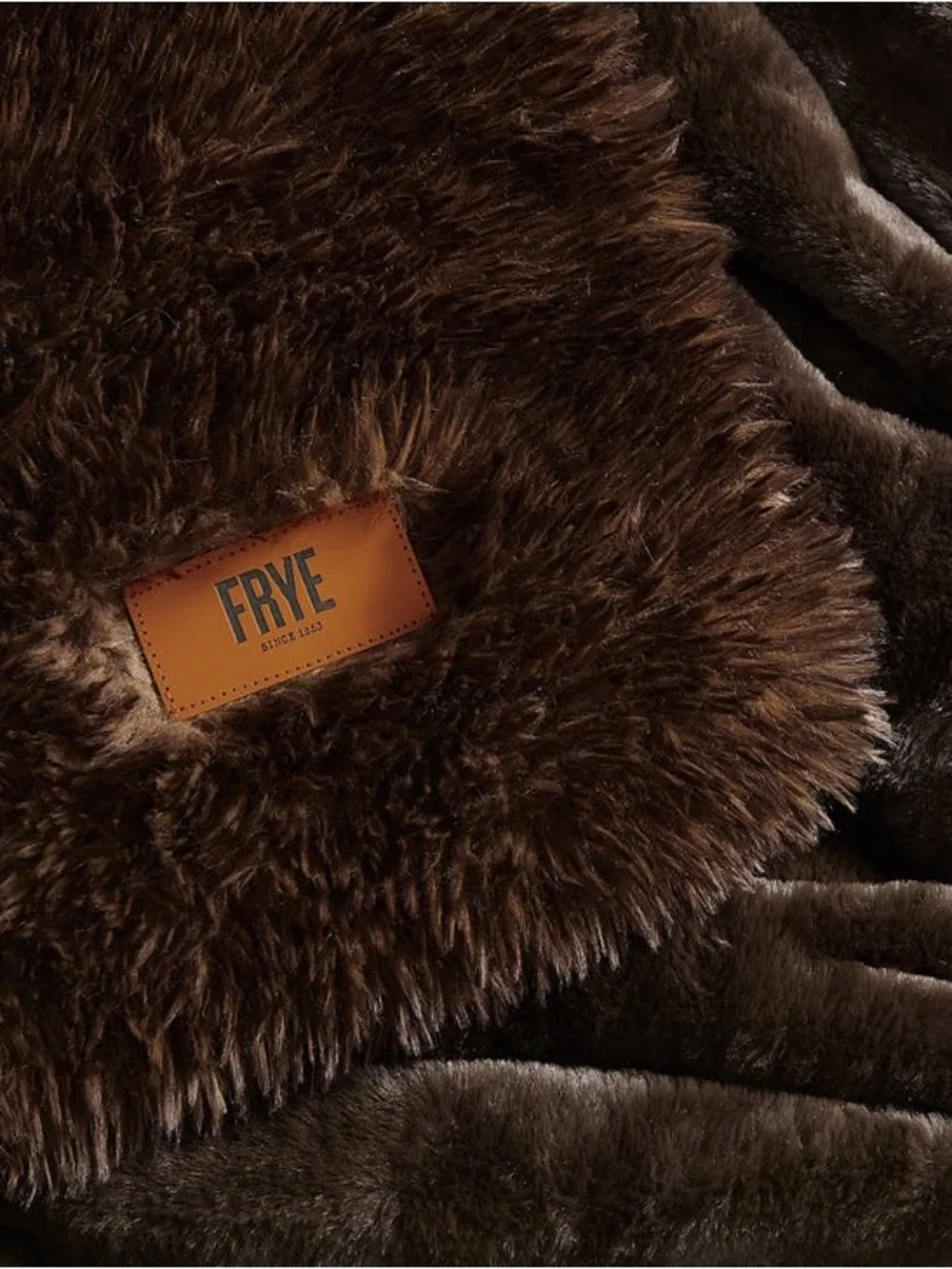 FRYE Arctic Luxe Faux Fur Throw